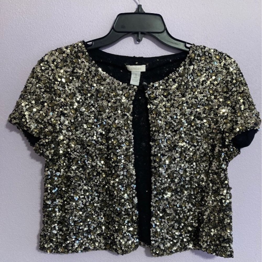 Chico’s Sequin Jacket